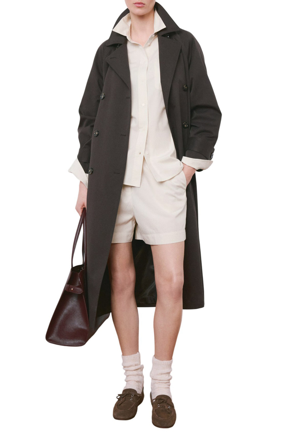 Женский Mango Рубашка FRANCA из хлопка (цвет ), артикул 27044081 | Фото 2