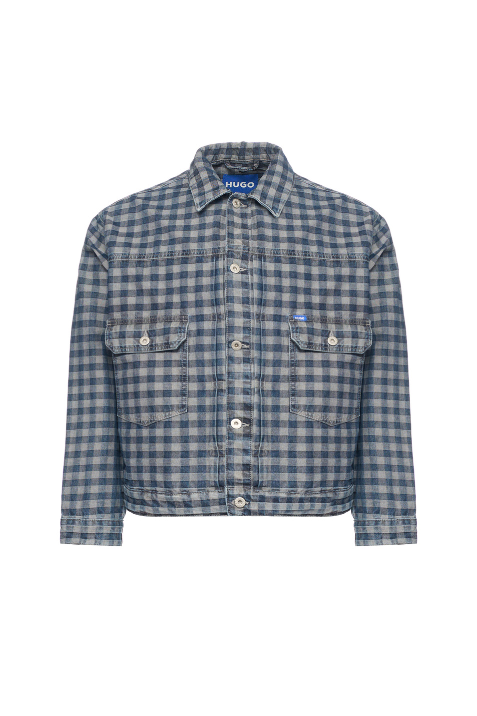 Мужской HUGO Куртка Nial джинсовая (цвет ), артикул 50551958 | Фото 1