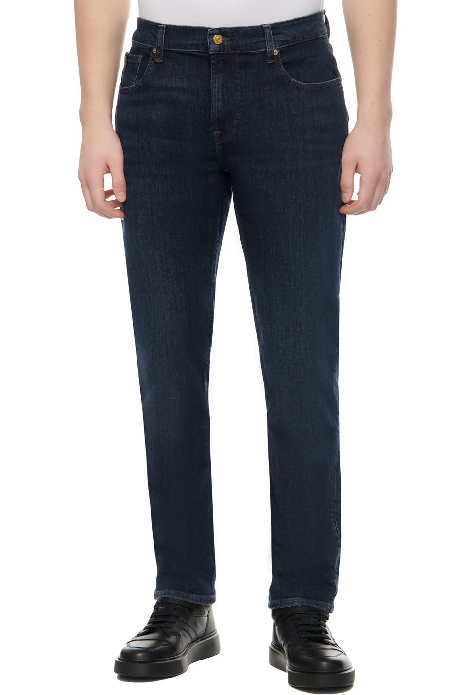 Мужской 7 for all Mankind Джинсы однотонные SLIMMY (цвет ), артикул JSMXD24SNS | Фото 1