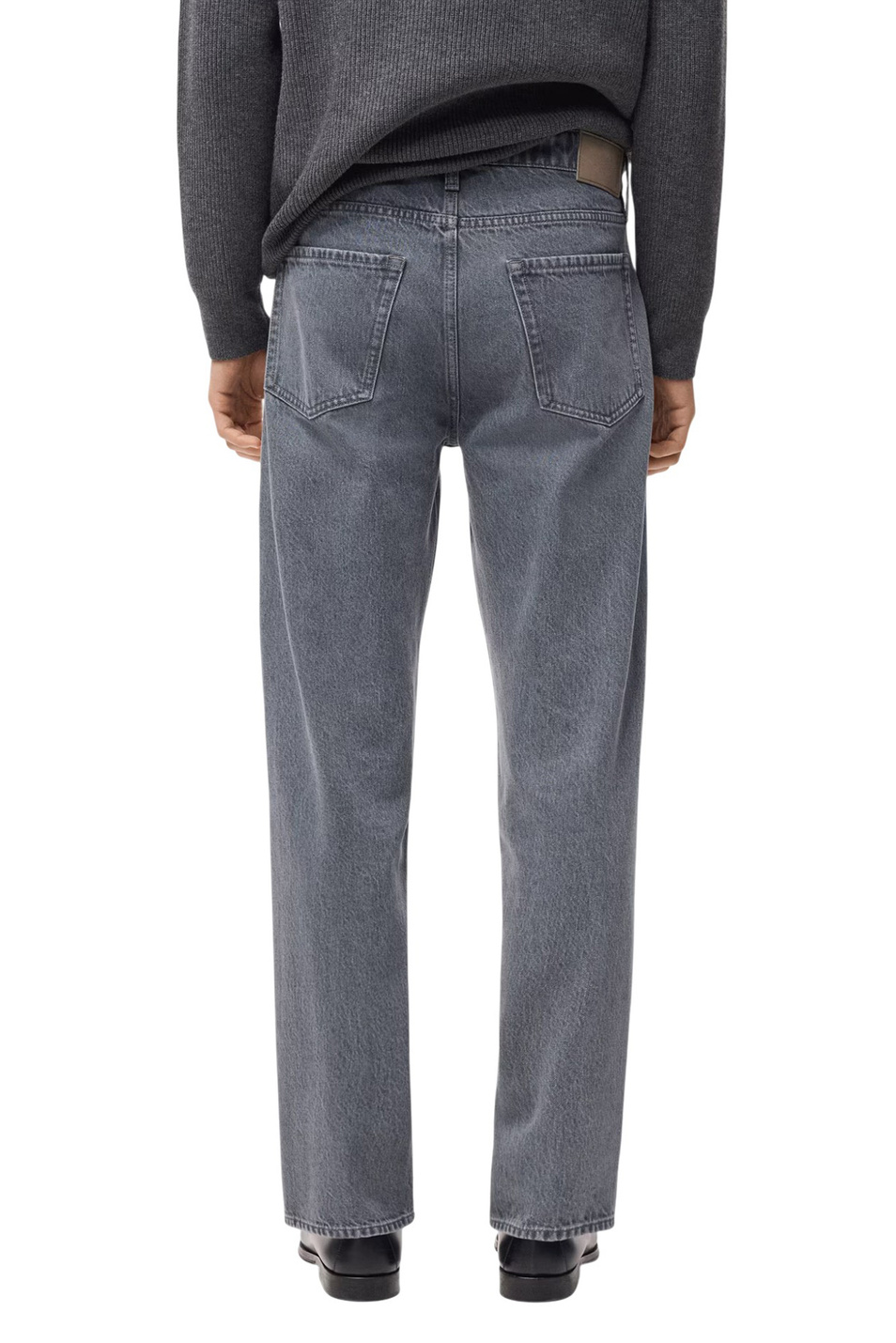 Мужской Mango Man Джинсы MOBY прямого кроя (цвет ), артикул 27041250 | Фото 4