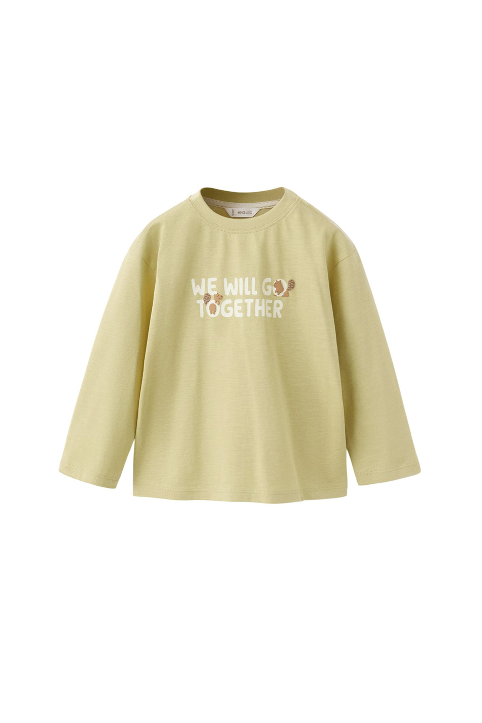 Мальчикам Mango Kids Лонгслив ERIVER с принтом (цвет ), артикул 27063718 | Фото 1