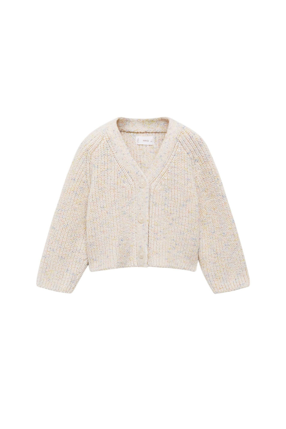 Девочкам Mango Kids Кардиган VERNA из смесового хлопка (цвет ), артикул 87034797 | Фото 1
