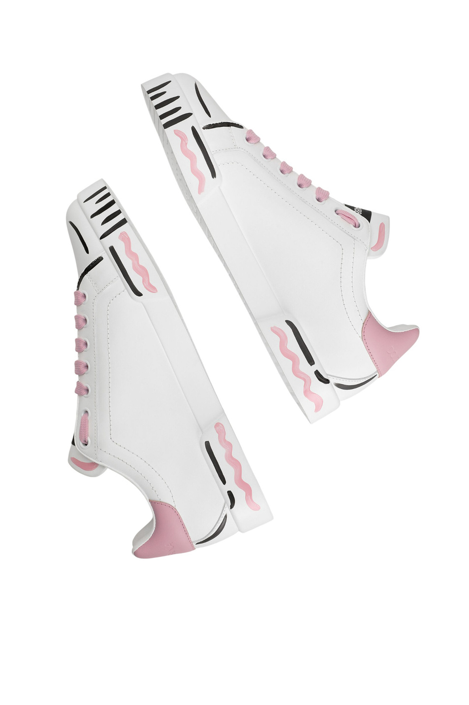 Женский Dolce & Gabbana Кеды Portofino  из натуральной кожи (цвет ), артикул CK2398-A0259 | Фото 4