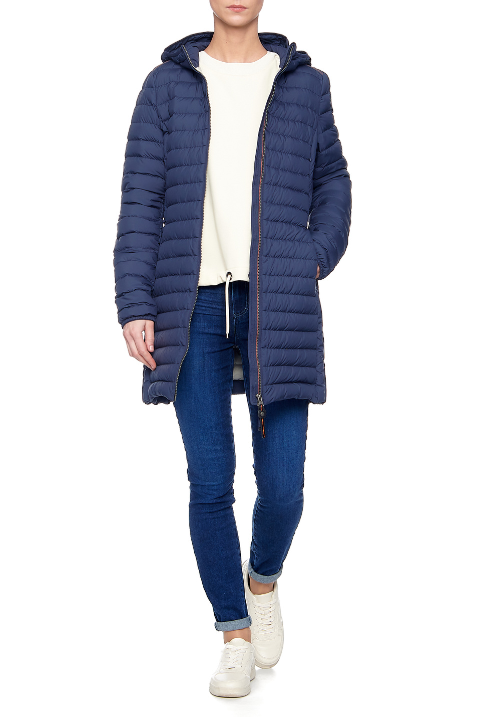 Женский Parajumpers Стеганая куртка IRENE облегающего кроя с утеплителем из натурального пуха и пера (цвет ), артикул PWJCKSL34 | Фото 4