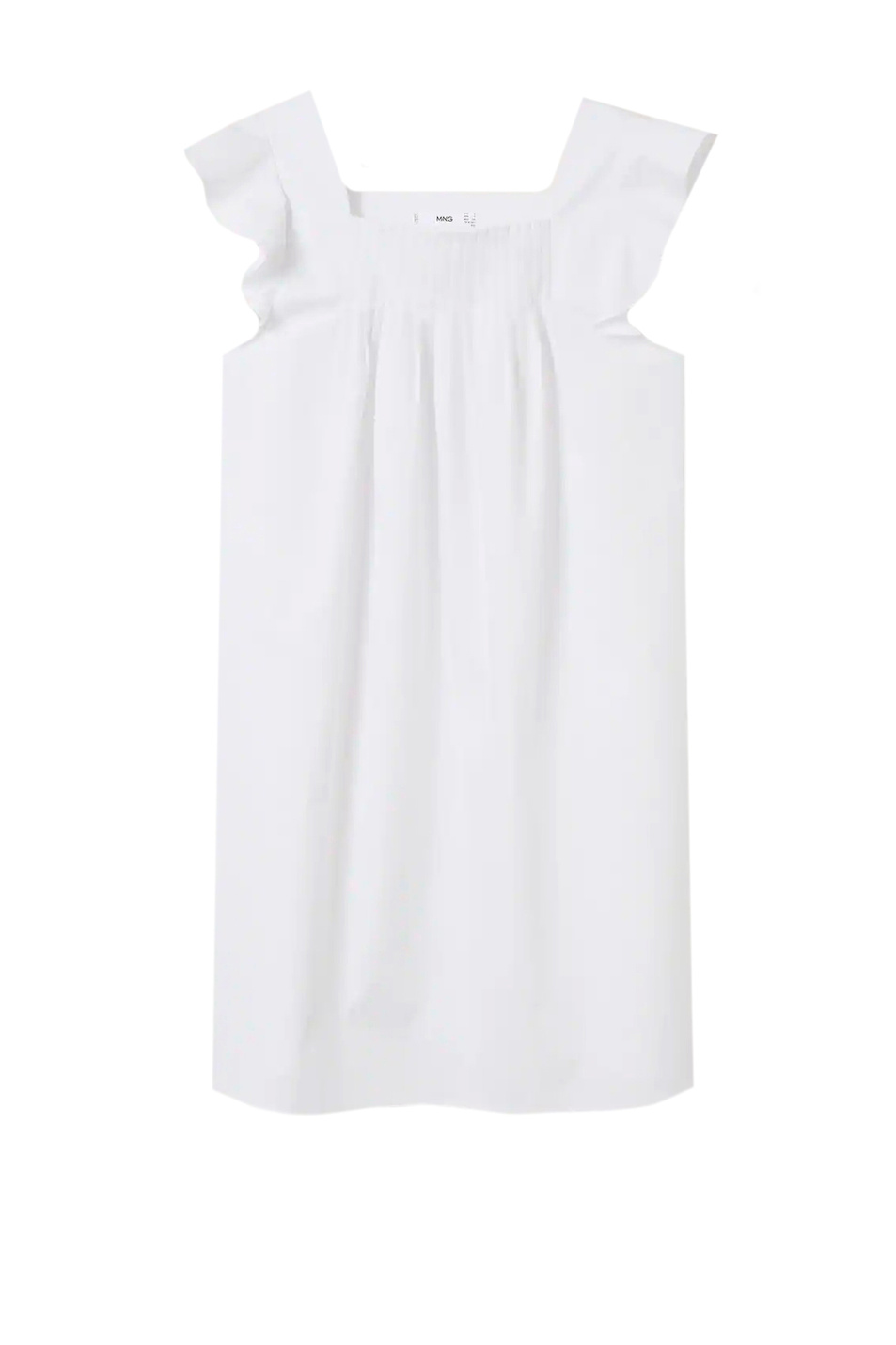 Женский Mango Платье PLEAT-H из натурального хлопка (цвет ), артикул 27001072 | Фото 1