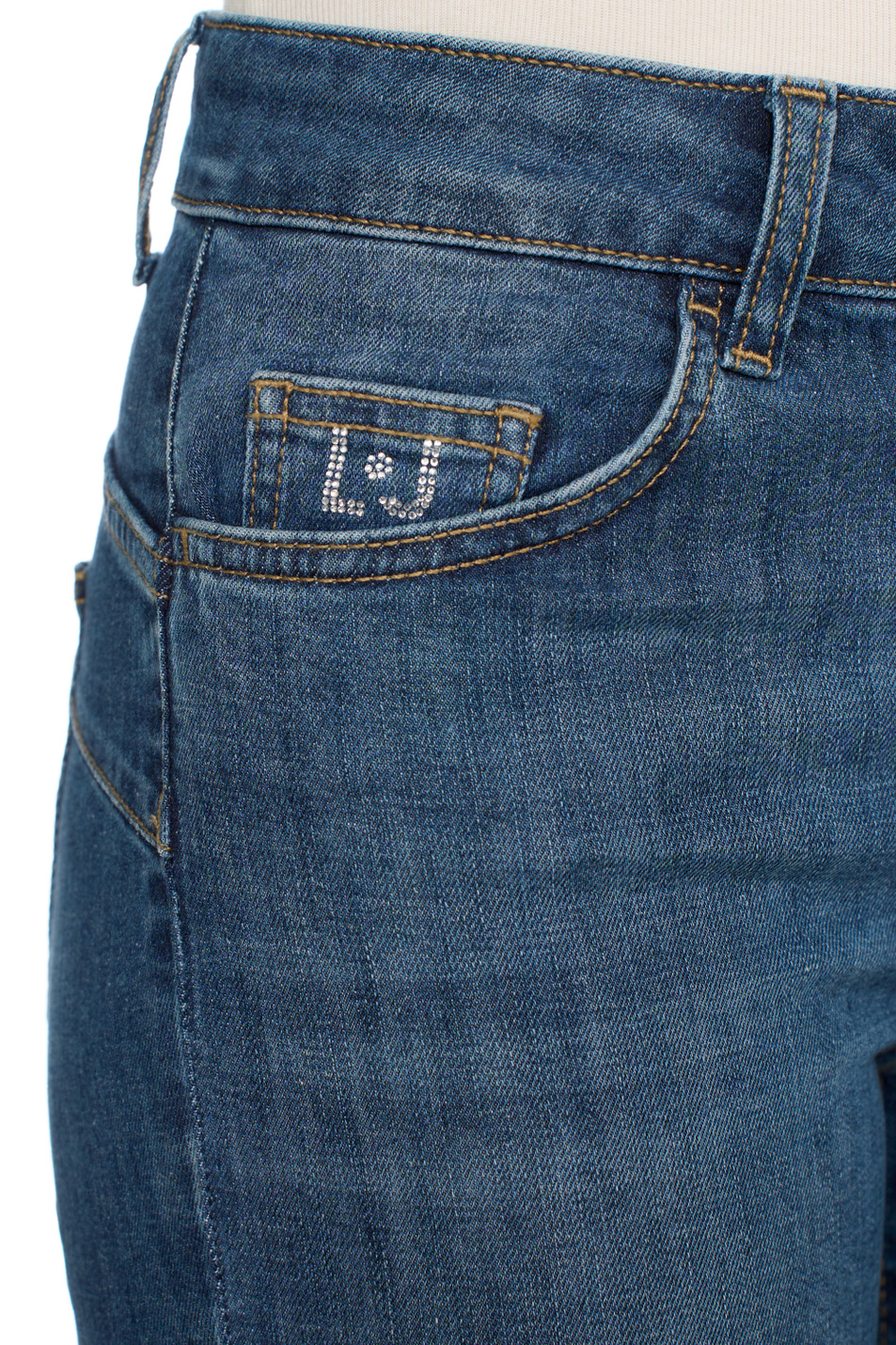 Женский Liu Jo Джинсы из эластичного хлопка (цвет ), артикул UF5025D0275 | Фото 7