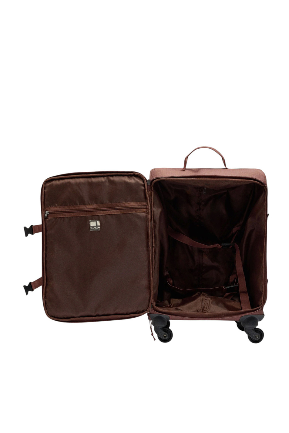 Чемодан нейлоновый|Основной цвет:Розовый Женский Parfois Чемодан нейлоновый (цвет ), артикул 237580 | Фото 4