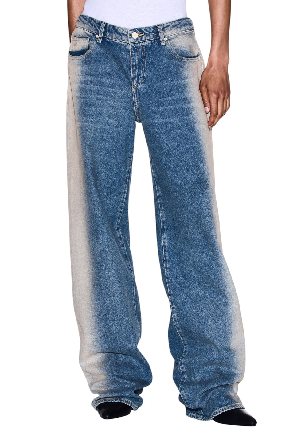 Женский Armani Exchange Джинсы из хлопка (цвет ), артикул XW000056-AF14486 | Фото 3
