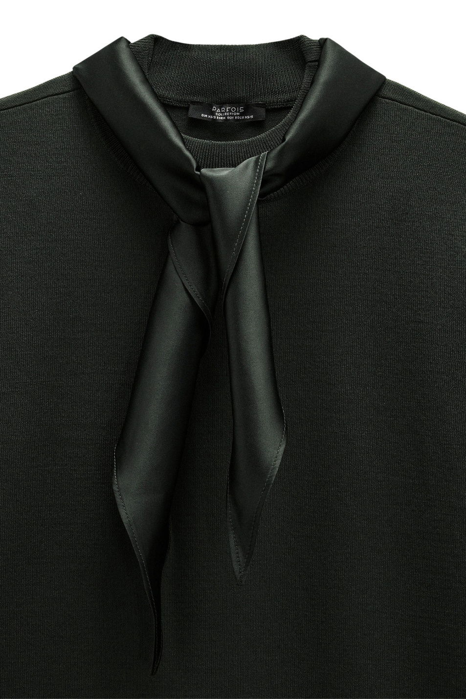 Джемпер с шарфом|Основной цвет:Хаки Женский Parfois Джемпер с шарфом (цвет ), артикул 240317 | Фото 5