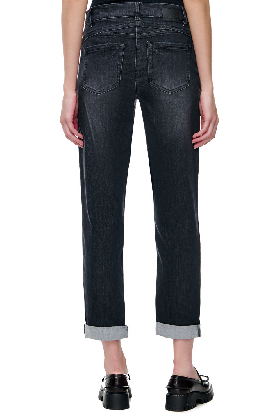 Джинсы с отворотами|Основной цвет:Серый Женский Gerry Weber Джинсы с отворотами (цвет ), артикул 722008-66950-Best4me Rela | Фото 6