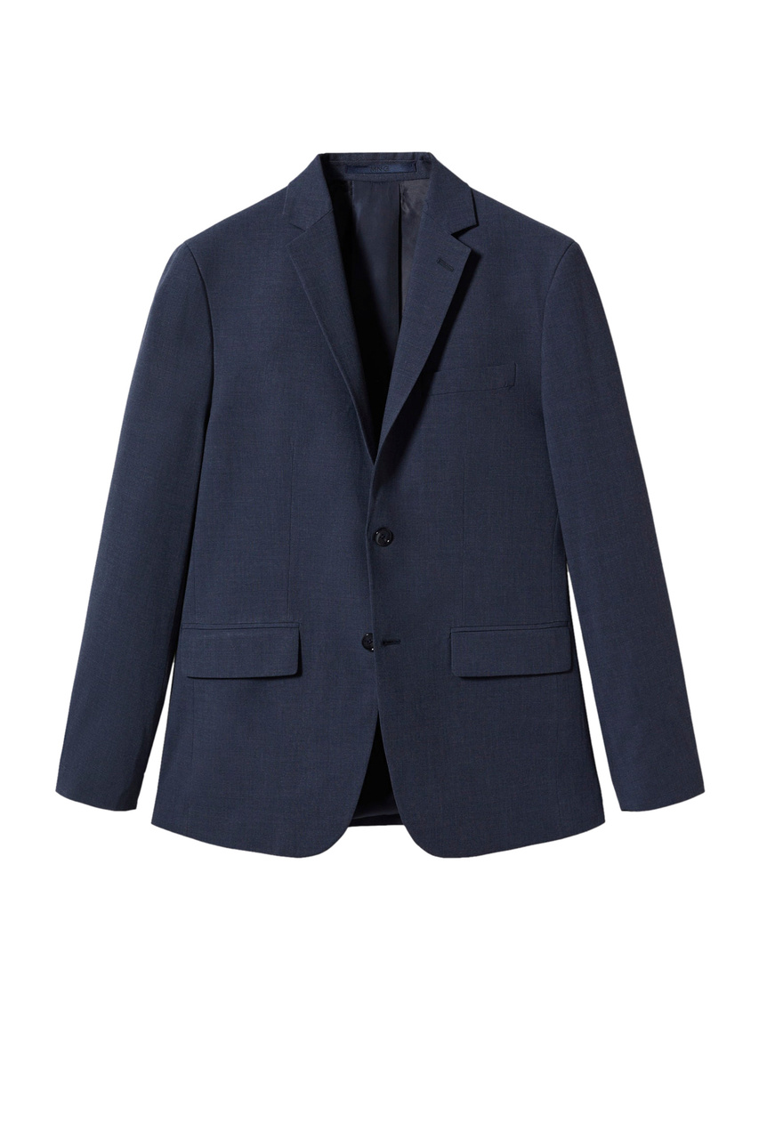 Пиджак BRASILIA облегающего кроя|Основной цвет:Синий|Артикул:47040556 | Фото 1