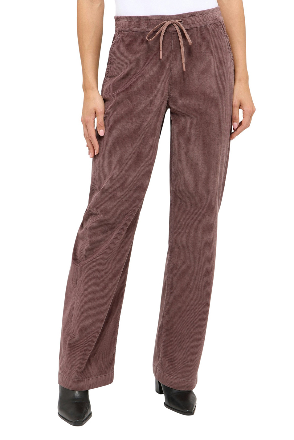 Брюки LIZ EASY вельветовые|Основной цвет:Бордовый Женский Angels Брюки LIZ EASY вельветовые (цвет ), артикул 564251730 | Фото 4