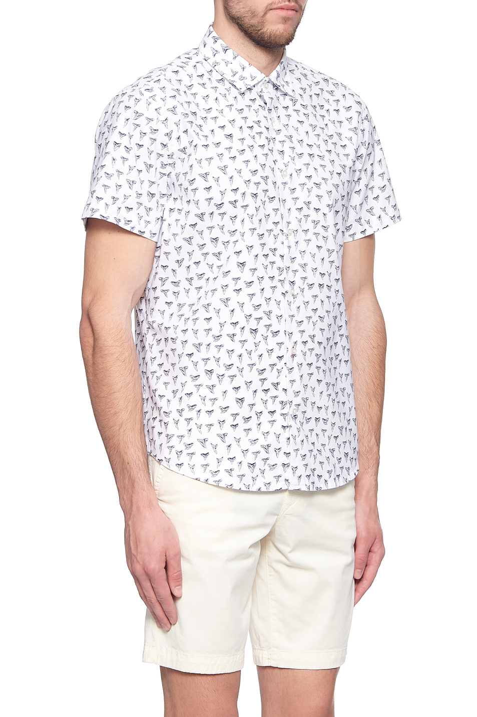 BOSS Рубашка Rash классического кроя с принтом (цвет ), артикул 50448073 | Фото 3