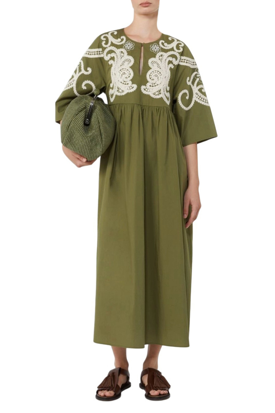 Женский Weekend Max Mara Платье TILDE с вышивкой (цвет ), артикул 2615221012 | Фото 2
