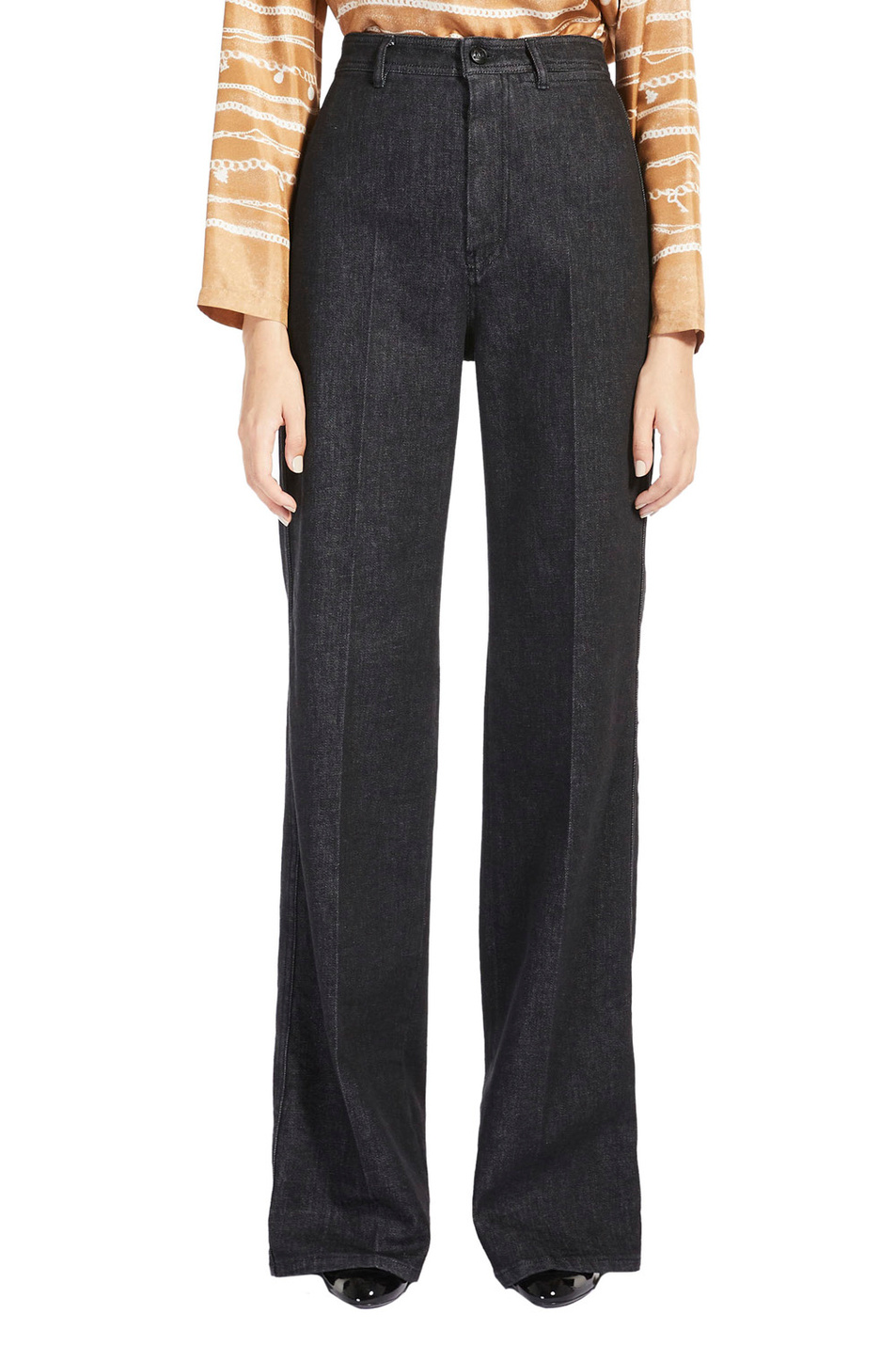 Женский Max Mara Джинсы ECHI из эластичного хлопка (цвет ), артикул 2311860139 | Фото 3