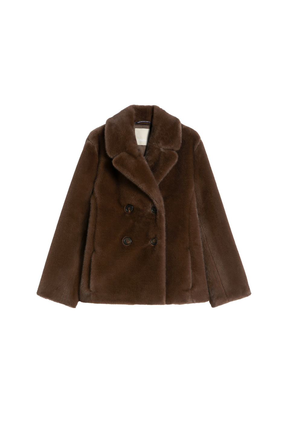 Полушубок LAURA|Основной цвет:Коричневый Женский Max Mara Полушубок LAURA (цвет ), артикул 2529456013 | Фото 1