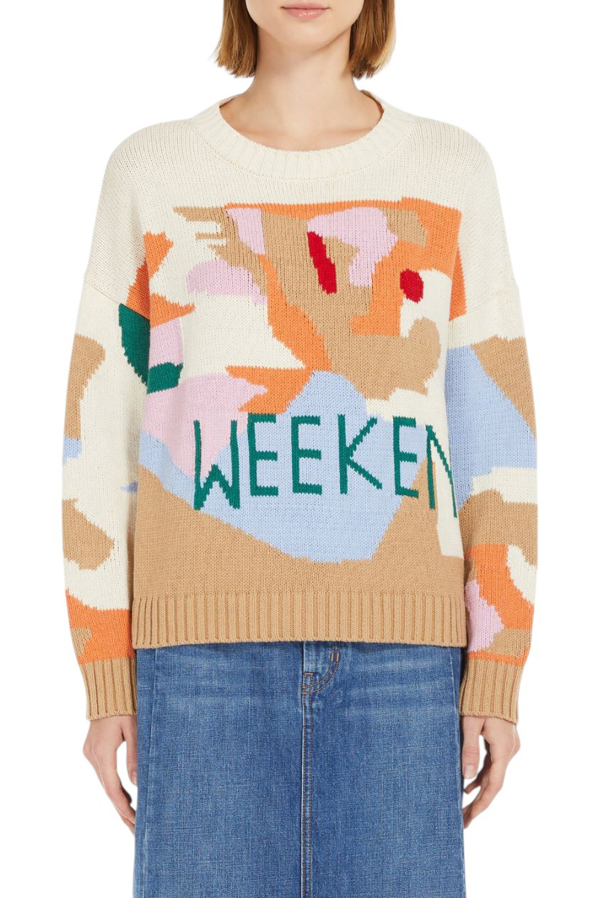 Женский Weekend Max Mara Свитер FABIAN с вышивкой (цвет ), артикул 2515361181 | Фото 3