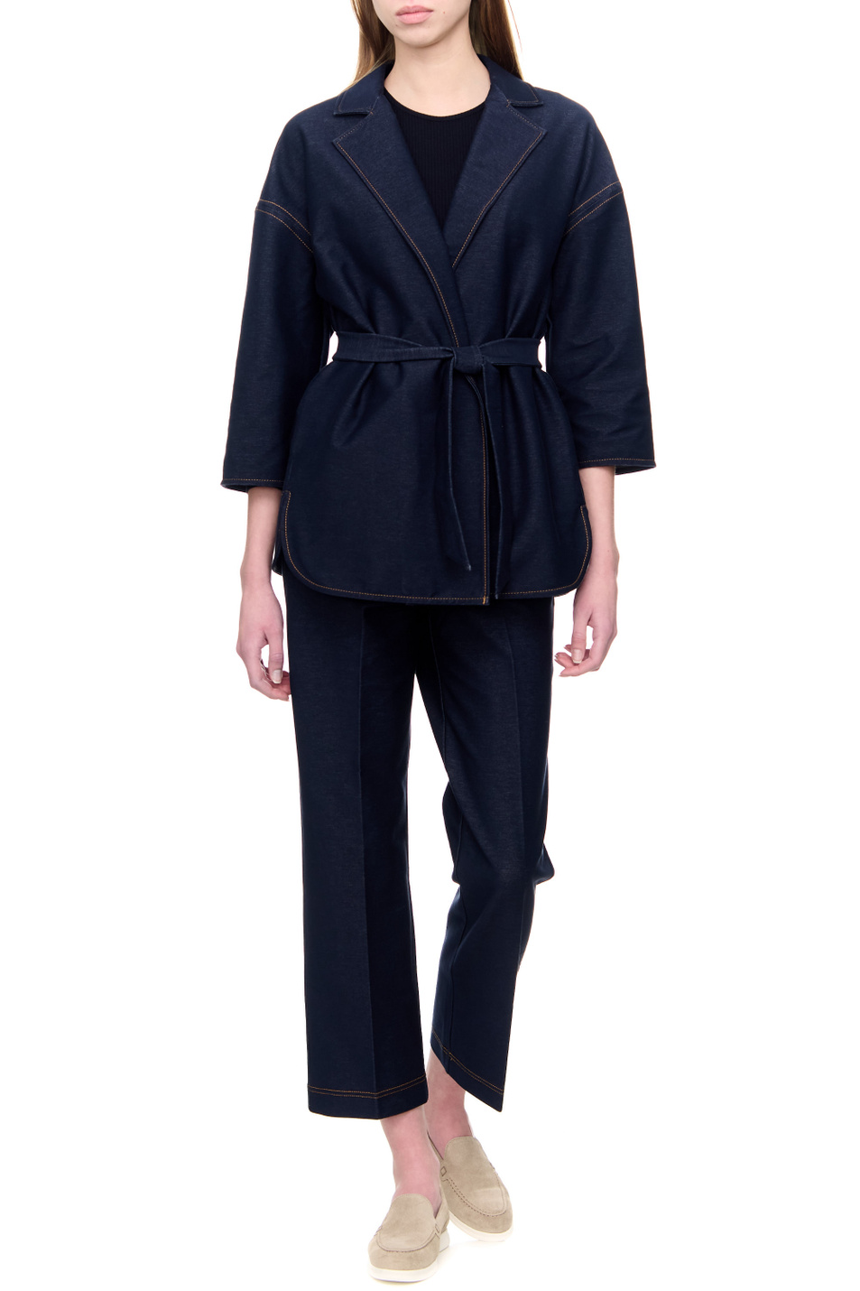 Женский Max Mara Жакет IACOPO с поясом (цвет ), артикул 2339110836 | Фото 3