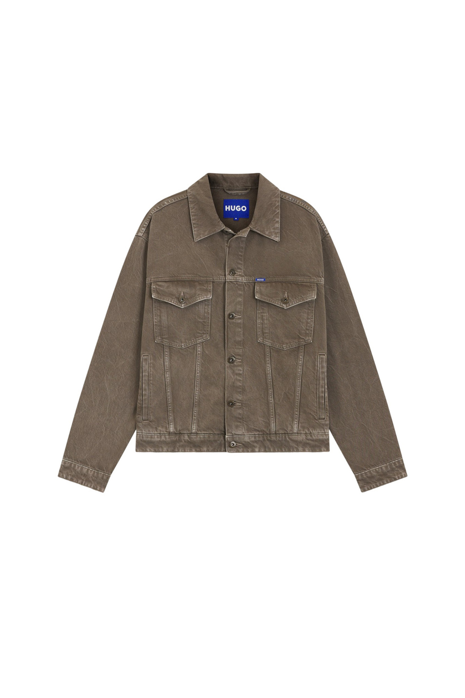 Куртка Dex джинсовая|Основной цвет:Коричневый Мужской HUGO Куртка Dex джинсовая (цвет ), артикул 50551912 | Фото 1