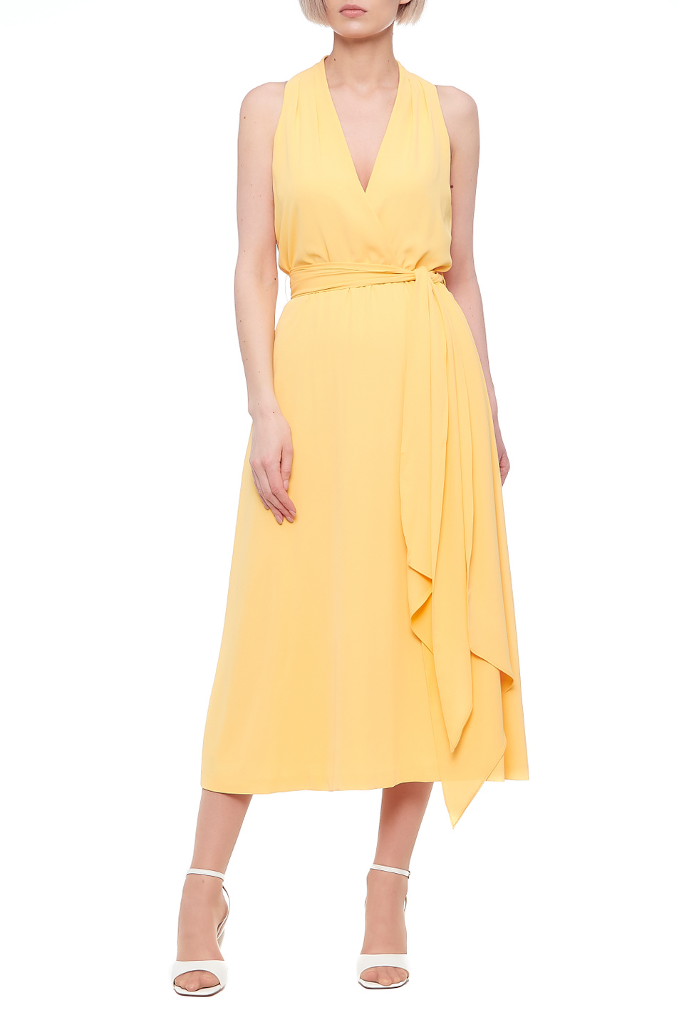 Lauren Платье с V-образным вырезом и поясом (цвет ), артикул 253830164003 | Фото 1