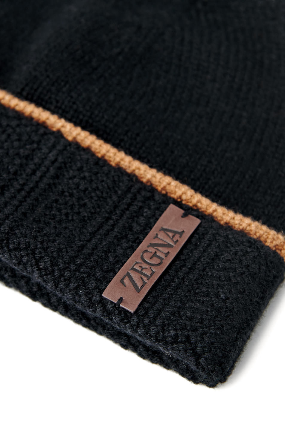 Мужской Zegna Шапка из кашемира с лого (цвет ), артикул Z4I40H-B40-BK1 | Фото 2