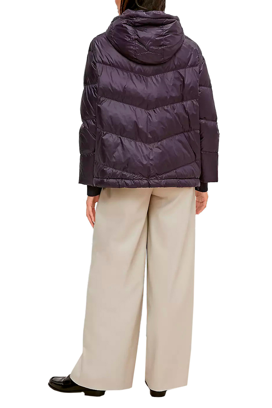 Comma Куртка на молнии с трикотажными манжетами и пуховым наполнителем (цвет ), артикул 2116859 | Фото 4