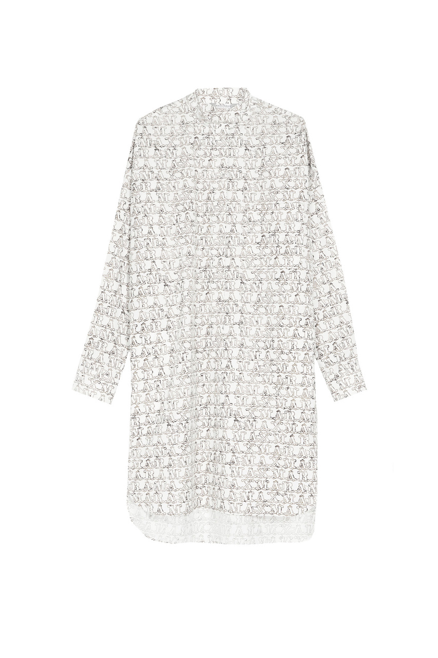 Платье-рубашка BEVANDA из натурального хлопка|Основной цвет:Белый|Артикул:2312211232 | Фото 1