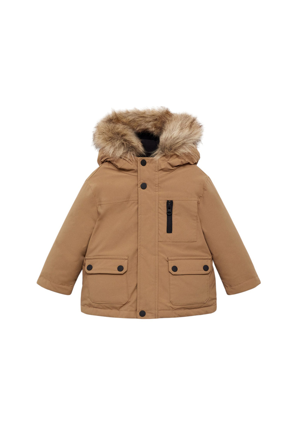 Мальчикам Mango Kids Куртка CARLOS с капюшоном (цвет ), артикул 77086731 | Фото 1