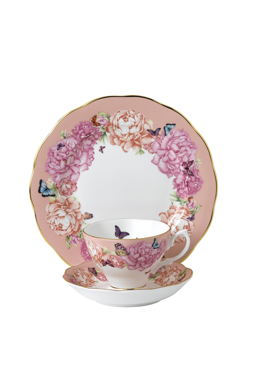 Набор столовой посуды Hope на 1 персону|Основной цвет:Розовый|Артикул:1056233 | Фото 1