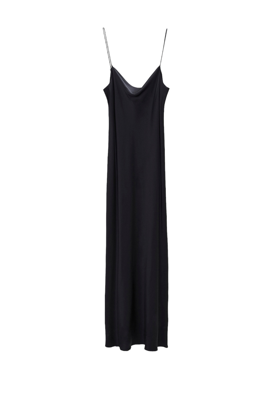 Платье SENSE OF SHINE из натурального шелка|Основной цвет:Черный|Артикул:049503 | Фото 1