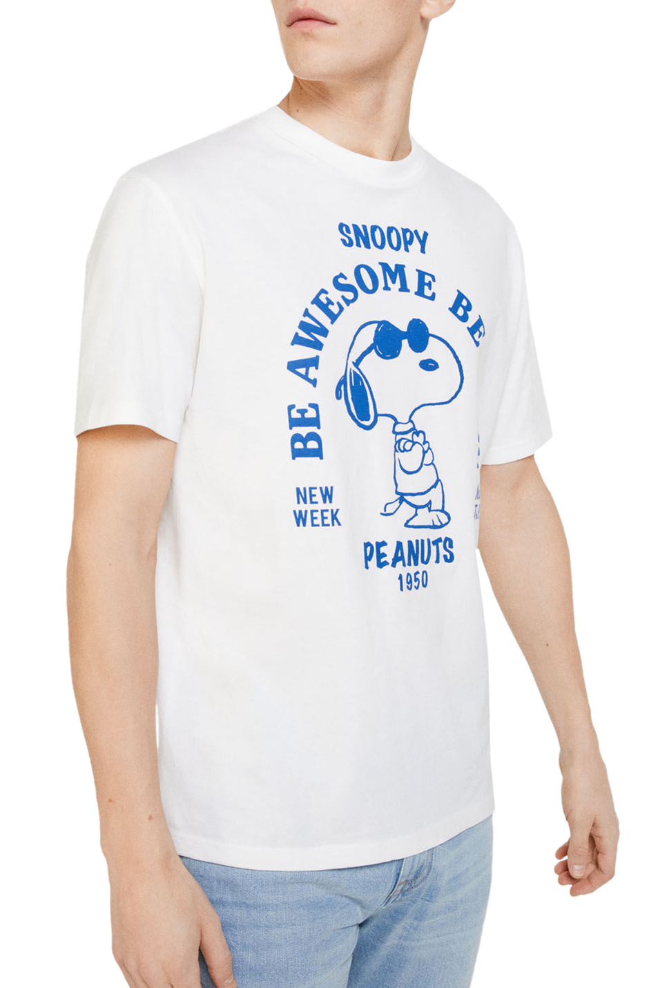 Мужской Springfield Футболка с принтом "Snoopy" (цвет ), артикул 1453608 | Фото 1