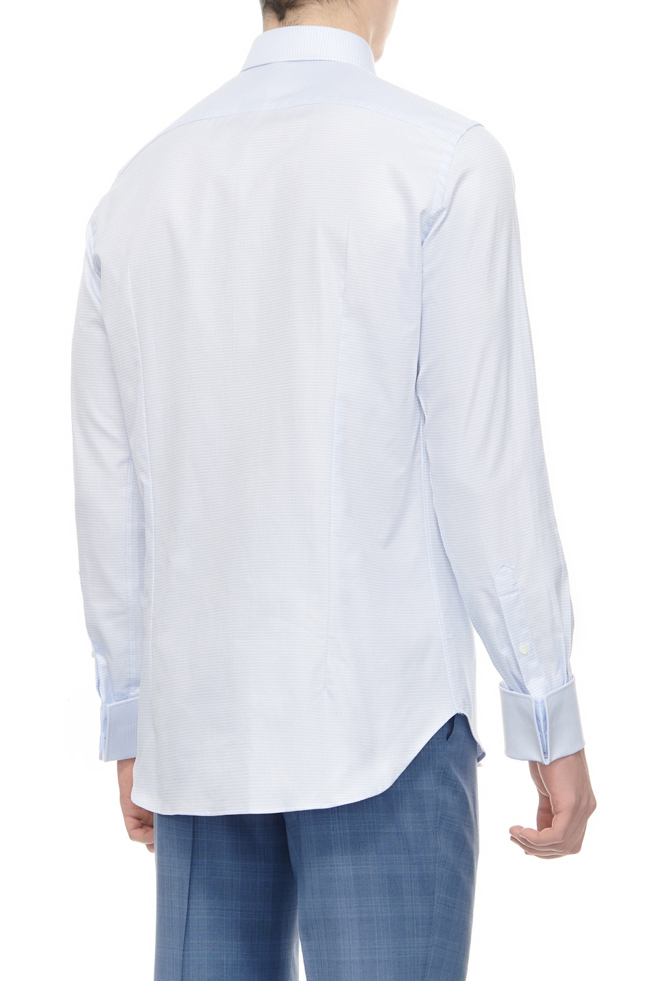 Мужской Canali Рубашка из натурального хлопка (цвет ), артикул X18GD03167 | Фото 4