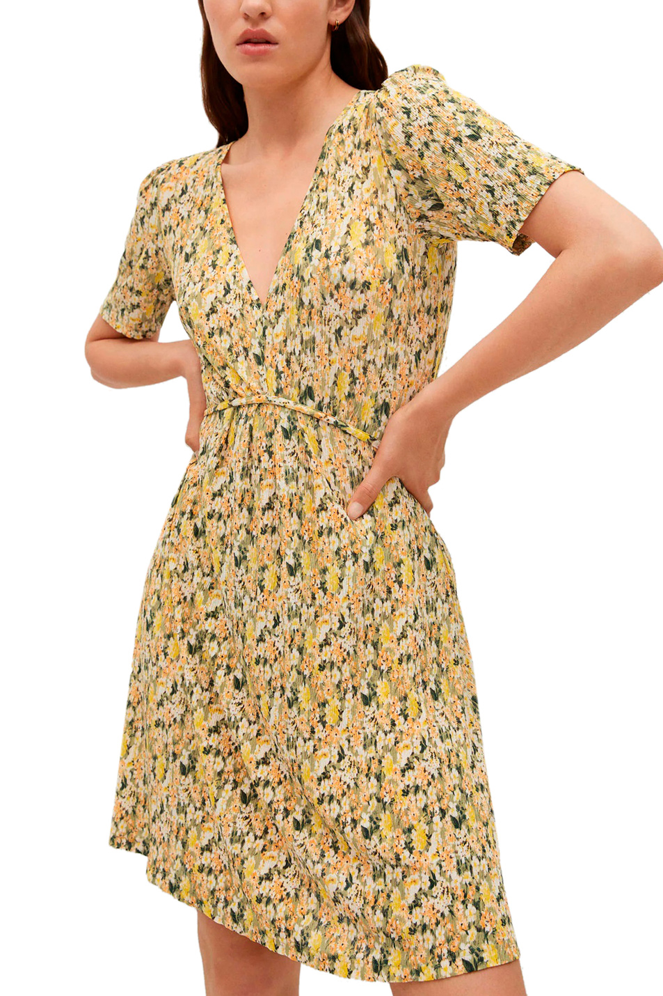 Женский Mango Платье с принтом (цвет ), артикул 17082008 | Фото 4