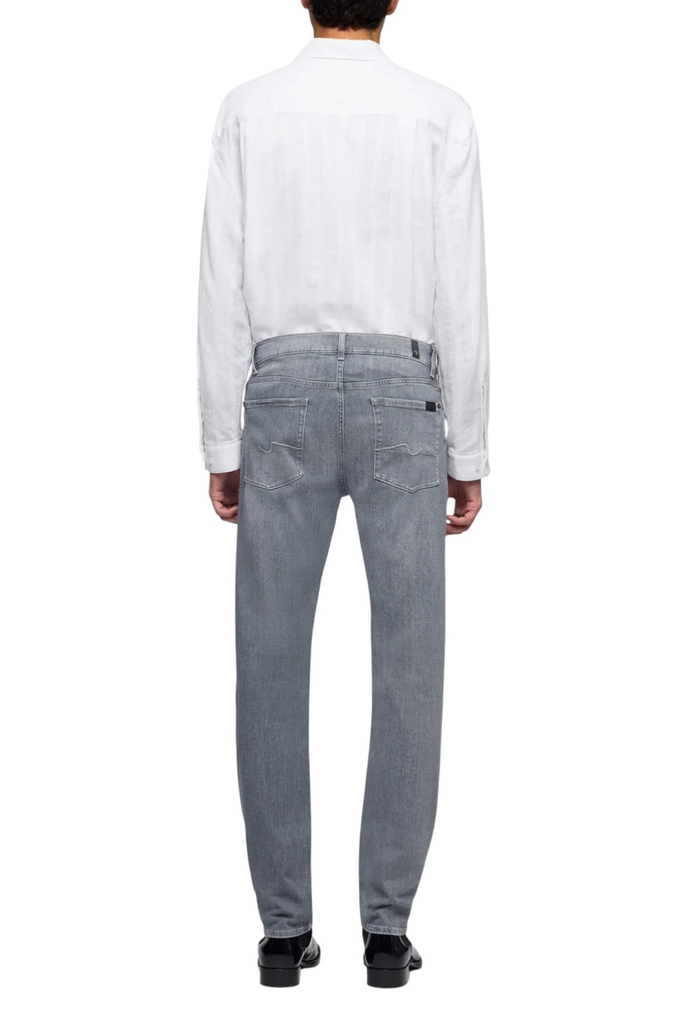 Мужской 7 for all Mankind Джинсы однотонные (цвет ), артикул 7TC40R88 | Фото 4