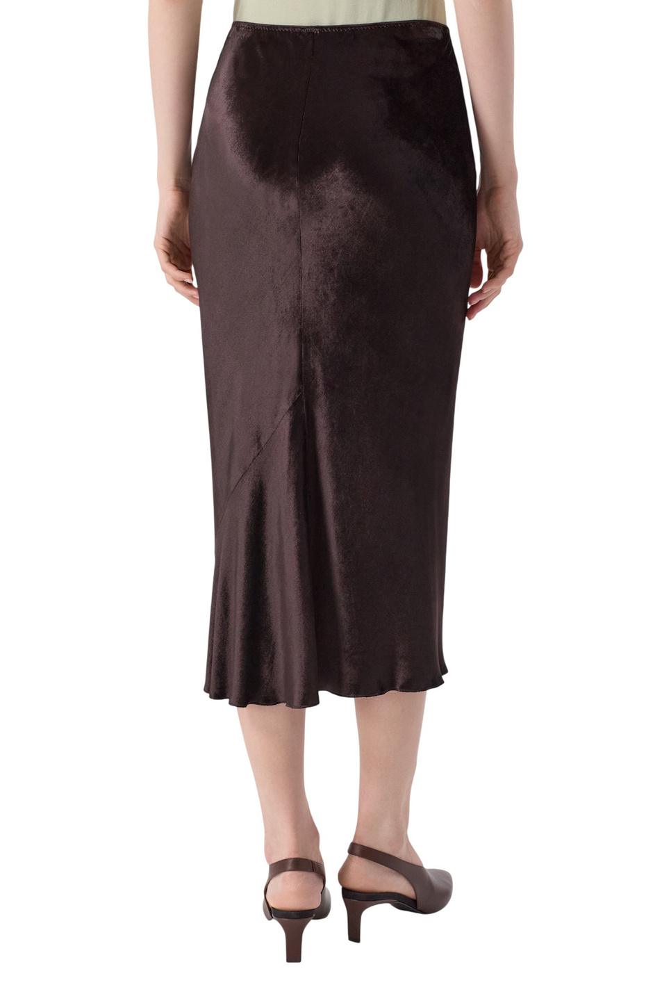 Женский Dorothee Schumacher Юбка из велюра (цвет ), артикул 247005 | Фото 5