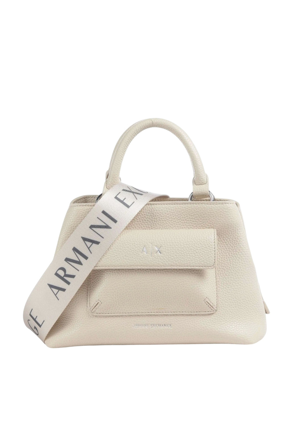 Сумка с логотипом|Основной цвет:Кремовый Женский Armani Exchange Сумка с логотипом (цвет ), артикул XW001546-AF17019 | Фото 1