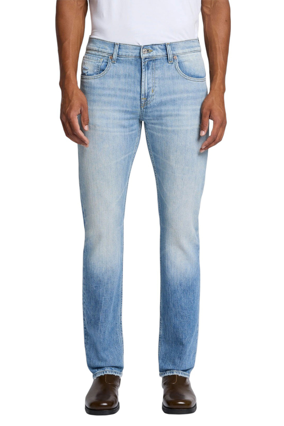 Мужской 7 for all Mankind Джинсы THE STRAIGHT (цвет ), артикул JSSCE150OU | Фото 3