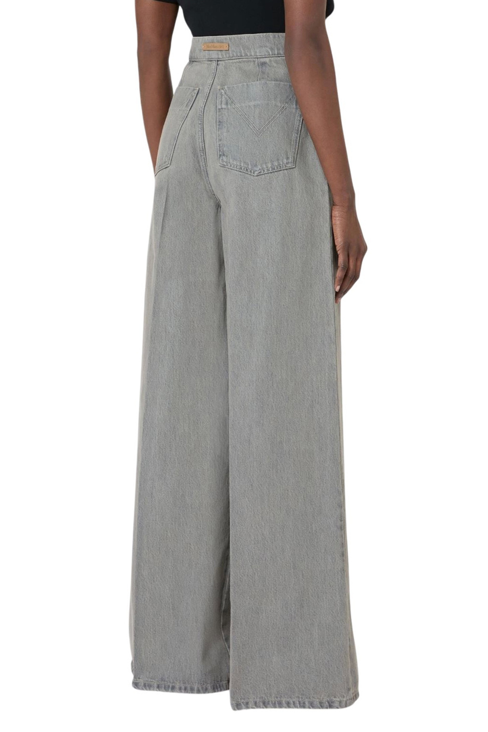 Женский Max Mara Джинсы NATALE из хлопка (цвет ), артикул 2611181011 | Фото 4