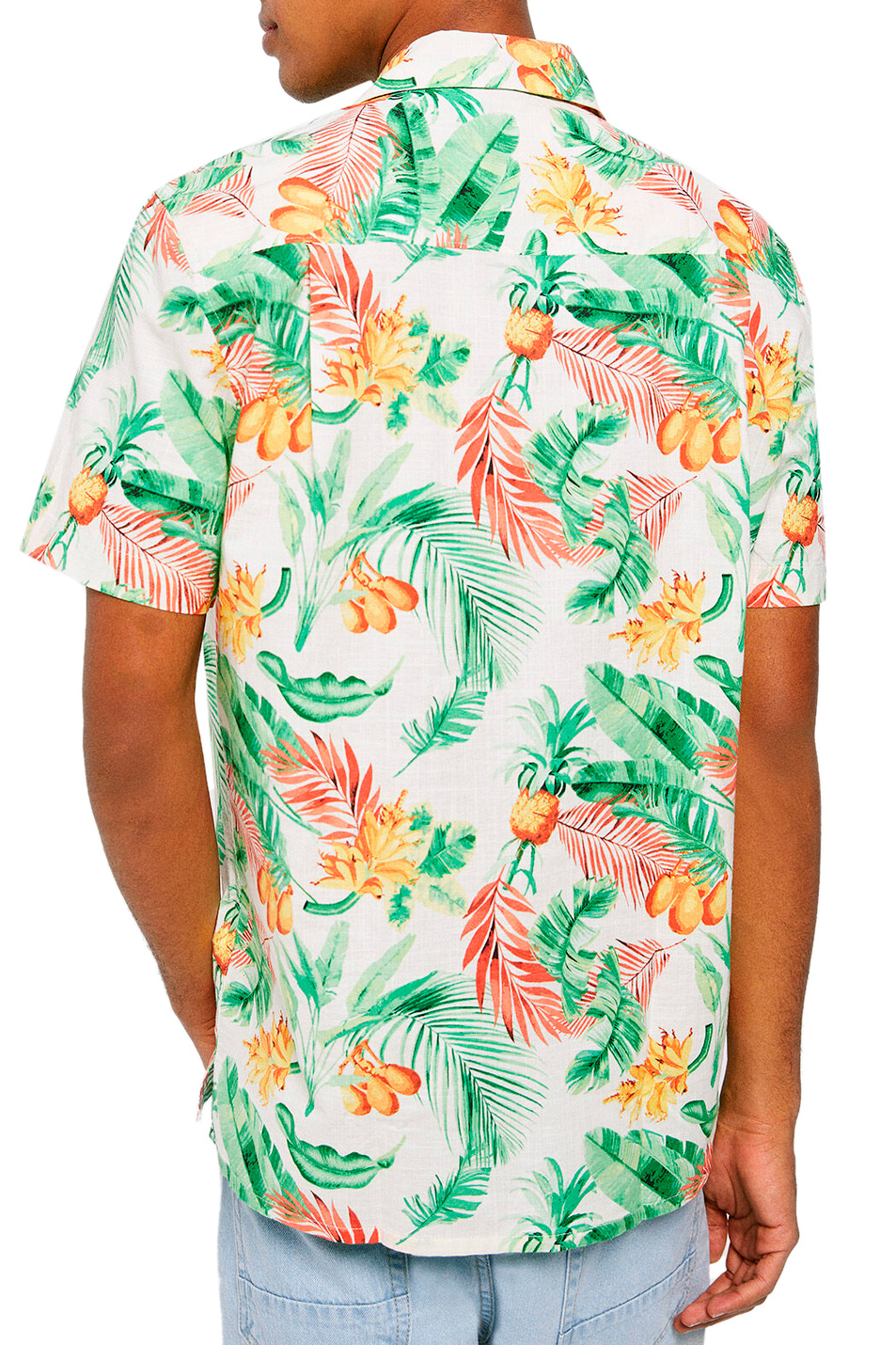 Мужской Springfield Рубашка из натурального хлопка с принтом (цвет ), артикул 0375077 | Фото 3
