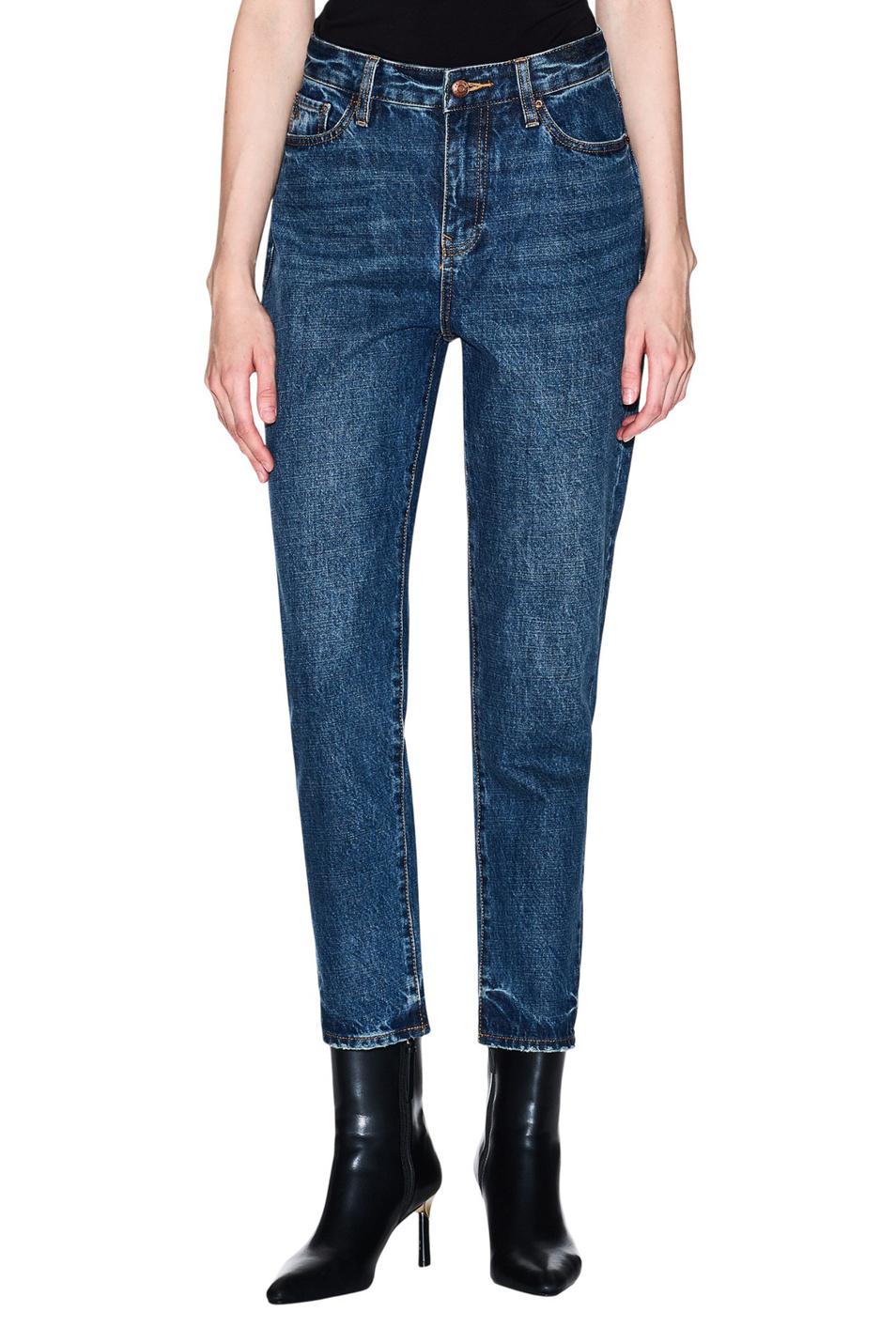 Женский Armani Exchange Джинсы из хлопка (цвет ), артикул XW000073-AF16091 | Фото 4