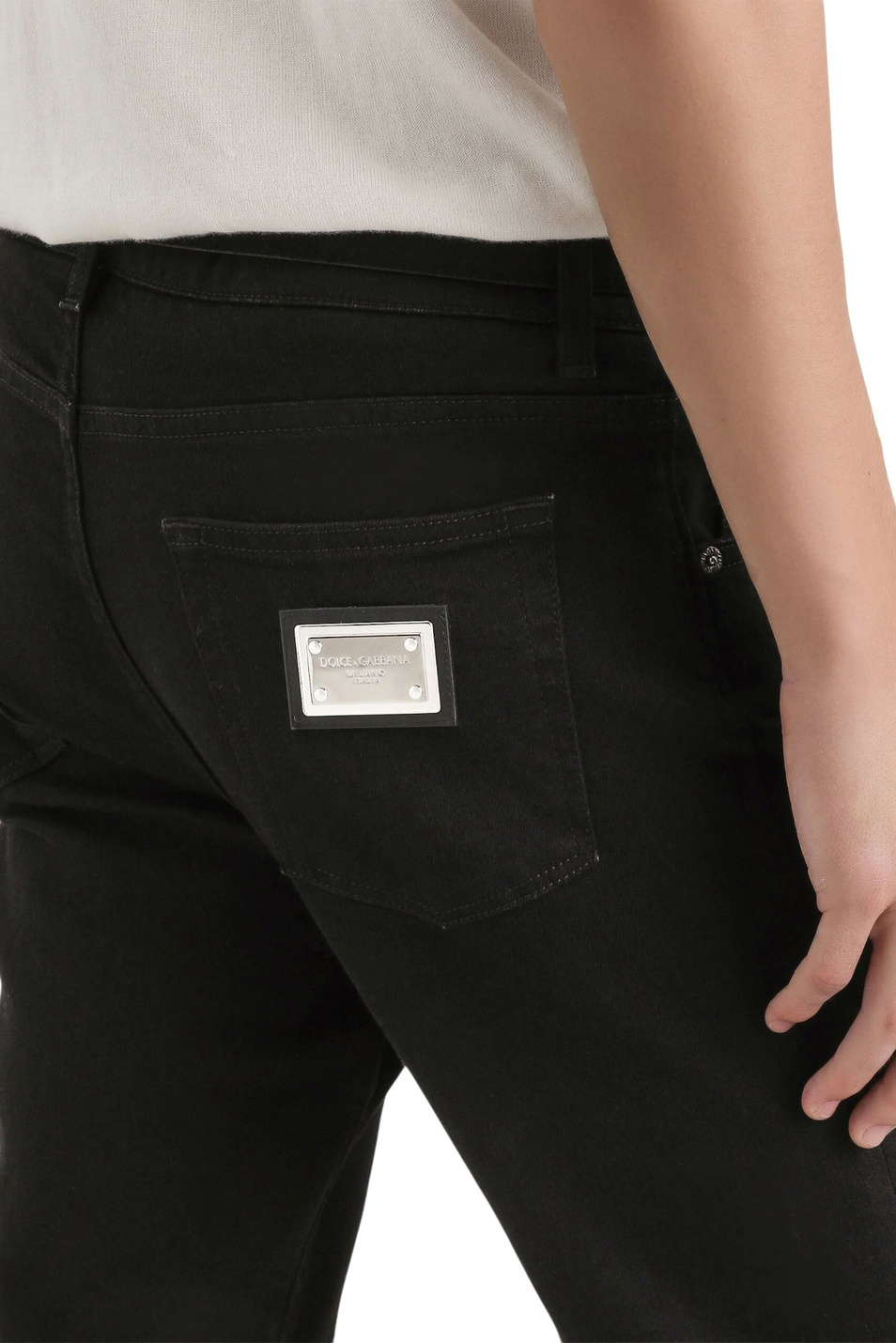 Мужской Dolce & Gabbana Джинсы из эластичного хлопка (цвет ), артикул GY07CD-G8OM5 | Фото 5