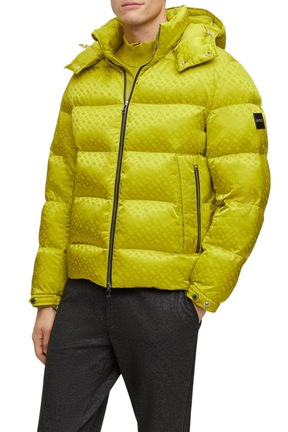 Мужской BOSS Куртка с логотипированным принтом (цвет ), артикул 50499813 | Фото 3