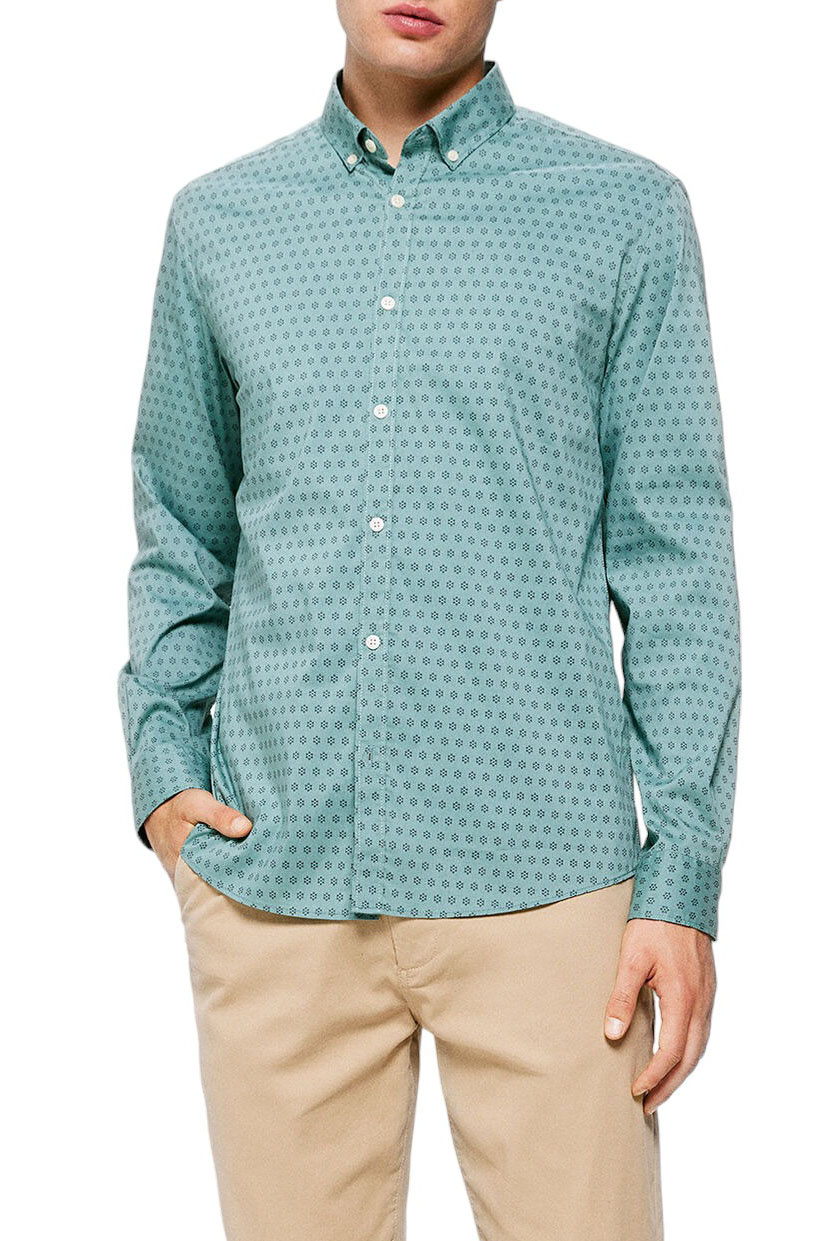 Мужской Springfield Рубашка с принтом (цвет ), артикул 1516612 | Фото 2