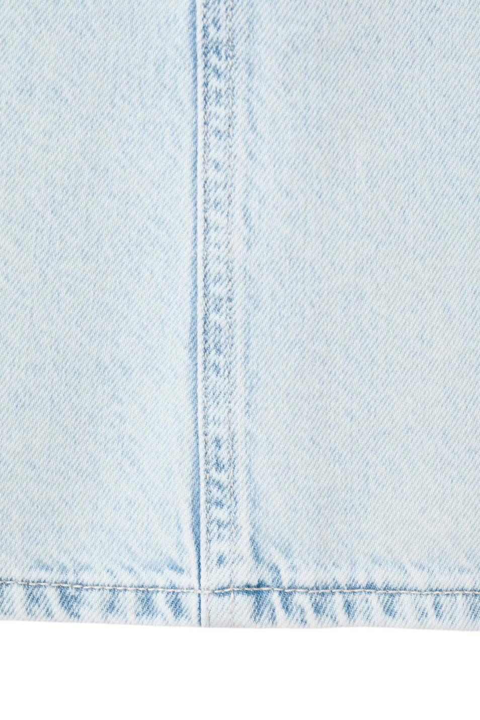 Платье джинсовое BLUE|Основной цвет:Голубой Девочкам Mango Kids Платье джинсовое BLUE (цвет ), артикул 27067922 | Фото 4
