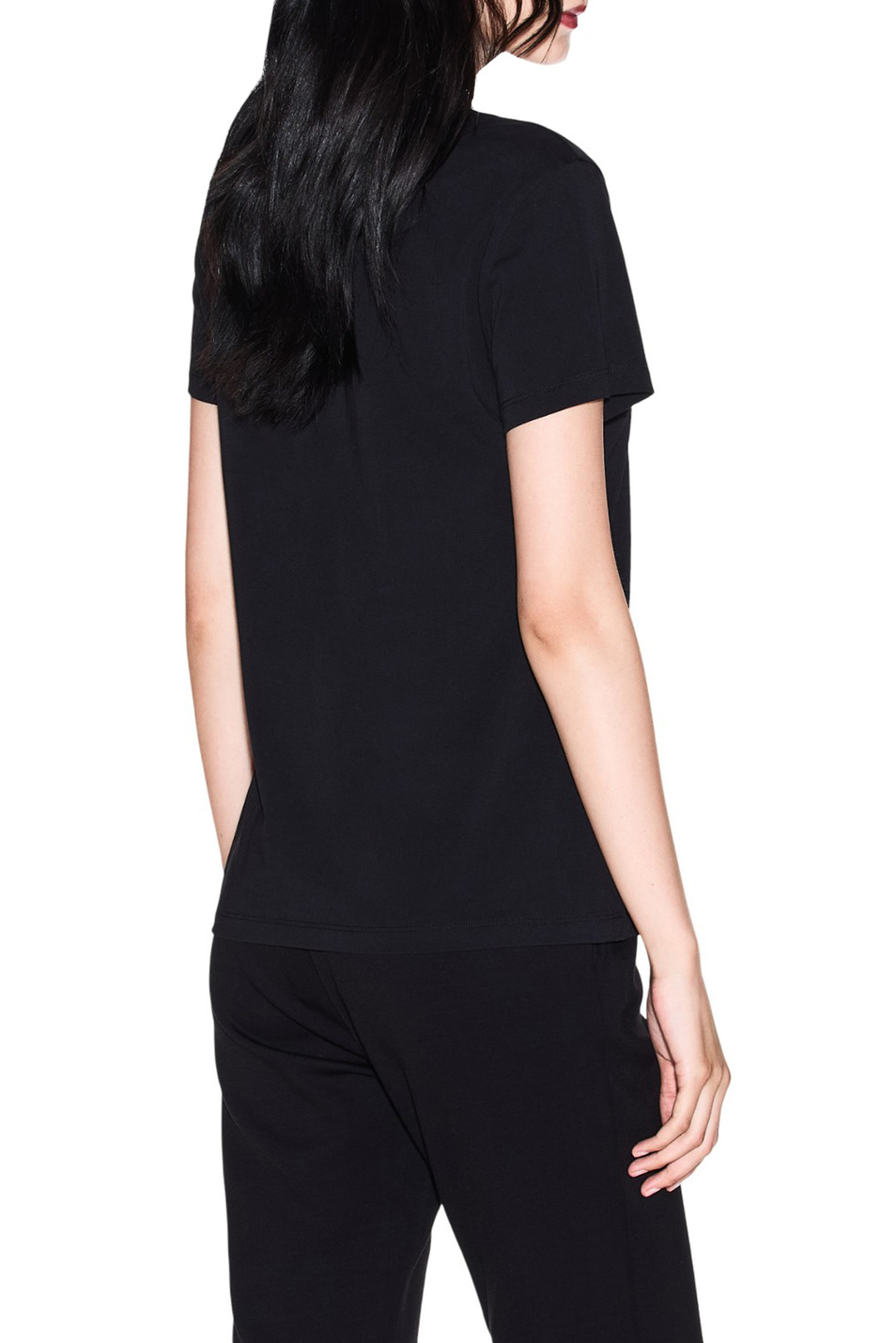 Женский Armani Exchange Футболка из хлопка (цвет ), артикул XW001856-AF10356 | Фото 4