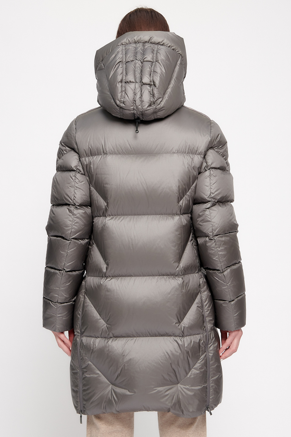 Женский Parajumpers Стеганое пальто JANET с утеплителем из утиного пуха (цвет ), артикул PWJCKHY33 | Фото 6