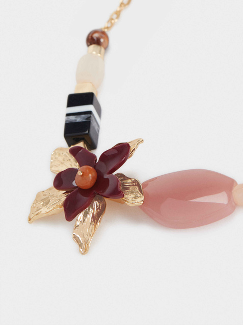 Parfois Ожерелье с декоративными камнями ( цвет), артикул 180715 | Фото 3