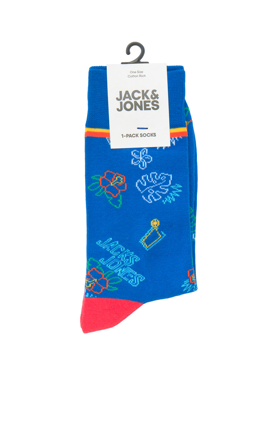 Jack & Jones Носки с контрастным принтом (цвет ), артикул 12204828 | Фото 2
