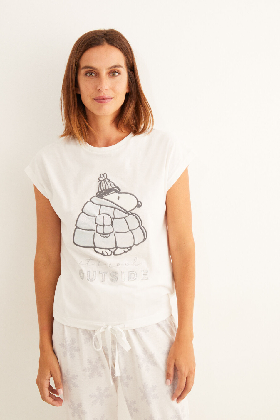 Women'secret Флисовая пижама Snoopy с короткими рукавами (цвет ), артикул 4858514 | Фото 4