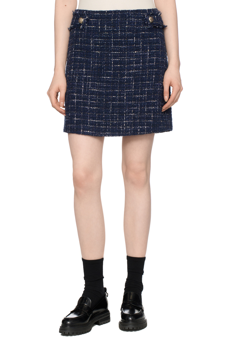 Женский iBLUES Юбка NETTUNO твидовая (цвет ), артикул 2527106051 | Фото 4